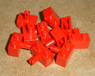 Lego 152050-X (2458, 44865) kostky s pinem 10 ks POUŽITÉ