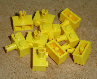 Lego 152065-X (2458) kostky s pinem 10 ks POUŽITÉ