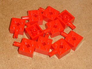 Lego 153370-X (6232) kostka s pinem 10 ks POUŽITÉ