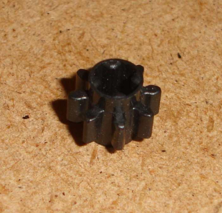 Lego 515045 (3647) technic oz.kolo 8 zubů černá 1 ks POUŽITÉ