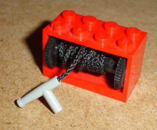 Lego 944334 (4209, 4208, 194cx2) navíjecí buben s hadicí 1 ks POUŽITÉ