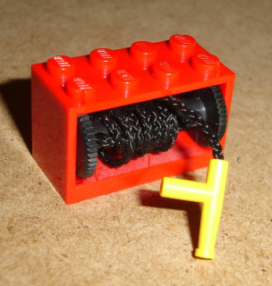 Lego 944342 (4209, 4208, 194cx2) navíjecí buben s hadicí 1 ks POUŽITÉ