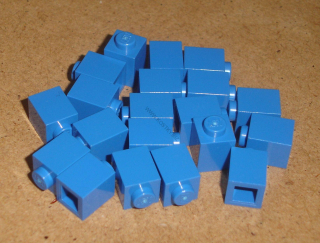 Lego 100010-X (3005) kostka 1x1 20 ks POUŽITÉ