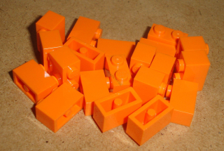 Lego 100910-X (3004) kostka 1x2 20 ks POUŽITÉ