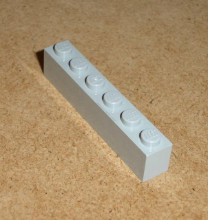 Lego 102305 (3009) kostka 1x6 1 ks POUŽITÉ