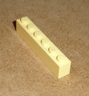 Lego 102320 (3009) kostka 1x6 1 ks POUŽITÉ