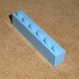 Lego 102345 (3009) kostka 1x6 1 ks POUŽITÉ