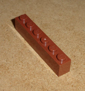 Lego 102390 (3009) kostka 1x6 1 ks POUŽITÉ