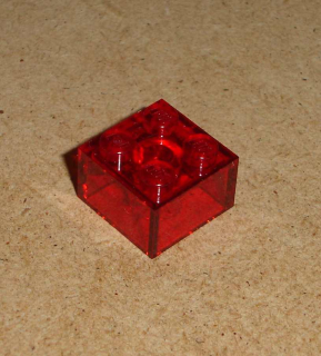 Lego 103370 (3003) kostka 2x2 1 ks průhledná POUŽITÉ