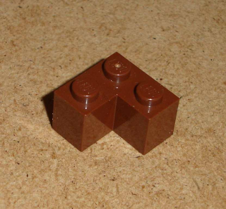 Lego 103405 (2357) kostka 2x2 rohová 1 ks POUŽITÉ
