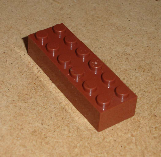 Lego 104385 (2456) kostka 2x6 1 ks POUŽITÉ
