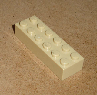 Lego 104395 (2456) kostka 2x6 1 ks POUŽITÉ