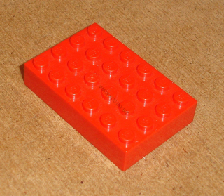 Lego 104695 (2356) kostka 4x6 1 ks POUŽITÉ