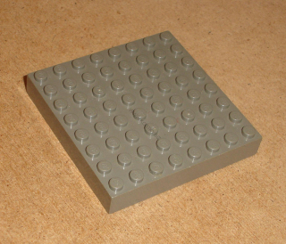 Lego 104850 (4201) kostka, podložka 8x8 1 ks POUŽITÉ