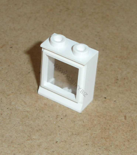 Lego 400629 (7026) okno 1x2x2 se sklem 1 ks POUŽITÉ