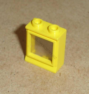 Lego 400630 (7026) okno 1x2x2 se sklem 1 ks POUŽITÉ