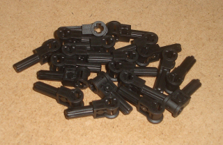 Lego 505115-X (6553) technic osy ostatní 20 ks POUŽITÉ