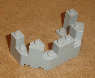 Lego 942026 (6066) hradová kostka 1 ks POUŽITÉ