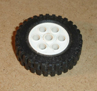 Lego 637040 (2695c01) kolo 30 mm D. 13mm s pneu 13 x 24 1 ks POUŽITÉ