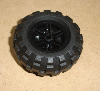 Lego 636920 (56145, 55976) kolo 30.4mm D. 20mm s pneu 56 x 26 1 ks POUŽITÉ