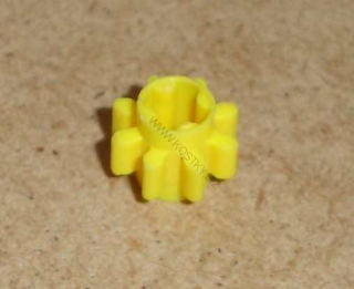 Lego 515095 (3647) technic oz.kolo 8 zubů žlutá 1 ks POUŽITÉ
