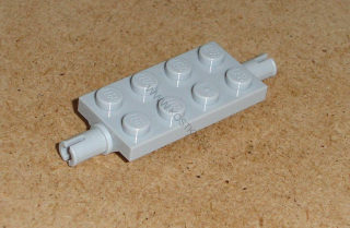 Lego 260710 (30157) destička speciální 2x4 náprava, velký pin 1 ks POUŽITÉ