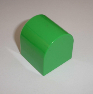 Lego Duplo D10162 (3664) kostka 2x2x2 zakulacená sv. zelená 1 ks POUŽITÉ