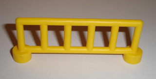 Lego Duplo D90070 (12602) plot se 6 tyčkami žlutý POUŽITÉ