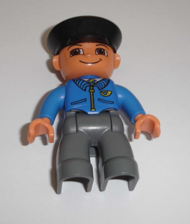 Lego Duplo D80440 (47394pb052) figurka pošťák POUŽITÉ