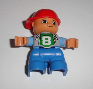 Lego Duplo D80800 (47205pb026) figurka dítě chlapeček POUŽITÉ