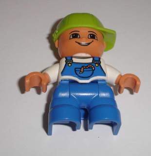 Lego Duplo D80810 (47205pb002) figurka dítě chlapeček POUŽITÉ