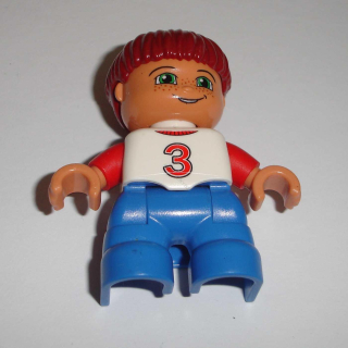Lego Duplo D80815 (47205pb020) figurka dítě chlapeček POUŽITÉ