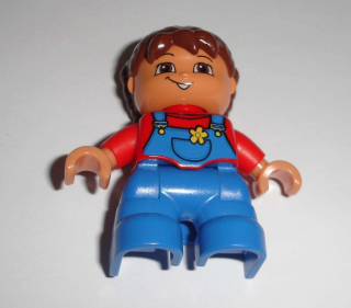 Lego Duplo D80850 (47205pb021) figurka dítě holčička POUŽITÉ