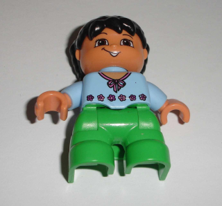 Lego Duplo D80855 (47205pb001) figurka dítě holčička POUŽITÉ