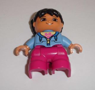 Lego Duplo D80870 (47205pb035) figurka dítě holčička POUŽITÉ
