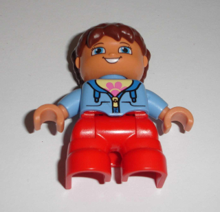 Lego Duplo D80885 (47205pb030) figurka dítě holčička POUŽITÉ