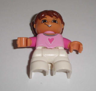 Lego Duplo D80890 (47205pb008) figurka dítě holčička POUŽITÉ