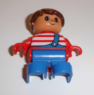 Lego Duplo D80990 (6453pb004) figurka dítě chlapeček POUŽITÉ