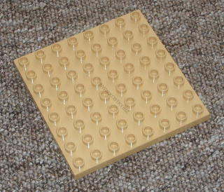 Lego Duplo D20360 (51262) deska 8x8 béžová POUŽITÉ