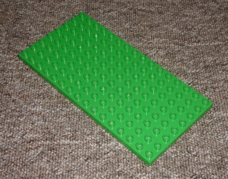 Lego Duplo D20400 (6490) deska 8x16 sv. zelená POUŽITÉ
