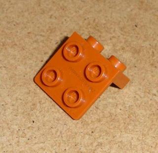 Lego 252965 (44728) bracket 1x2 - 2x2 1 ks POUŽITÉ