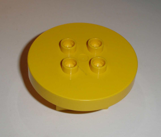 Lego Duplo D35850 (31066) stůl kulatý žlutý POUŽITÉ