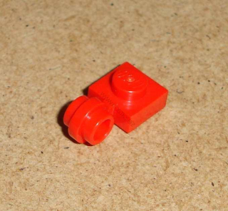 Lego 250161 (4081a) destička speciální 1x1 s klipem 1 ks POUŽITÉ