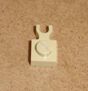 Lego 255825 (4085b) destička speciální 1x1 s klipem 1 ks POUŽITÉ