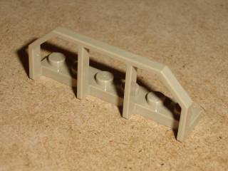 Lego 259000 (6583) destička speciální 1x6, zábradlí pro vlak 1 ks POUŽITÉ