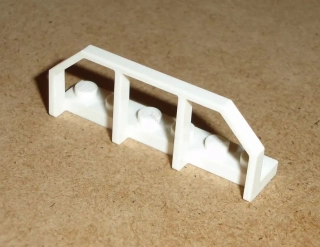 Lego 259025 (6583) destička speciální 1x6, zábradlí pro vlak 1 ks POUŽITÉ