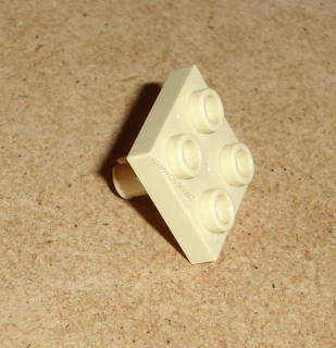 Lego 259795 (2476) destička speciální 2x2, s pinem 1 ks POUŽITÉ