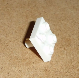 Lego 259800 (2476) destička speciální 2x2, s pinem 1 ks POUŽITÉ