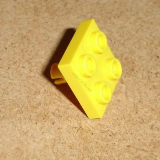 Lego 259805 (2476) destička speciální 2x2, s pinem 1 ks POUŽITÉ