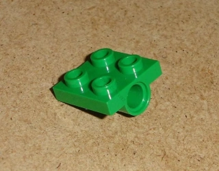 Lego 259605 (2444) destička speciální 2x2, s dírou pro velký pin 1 ks POUŽITÉ